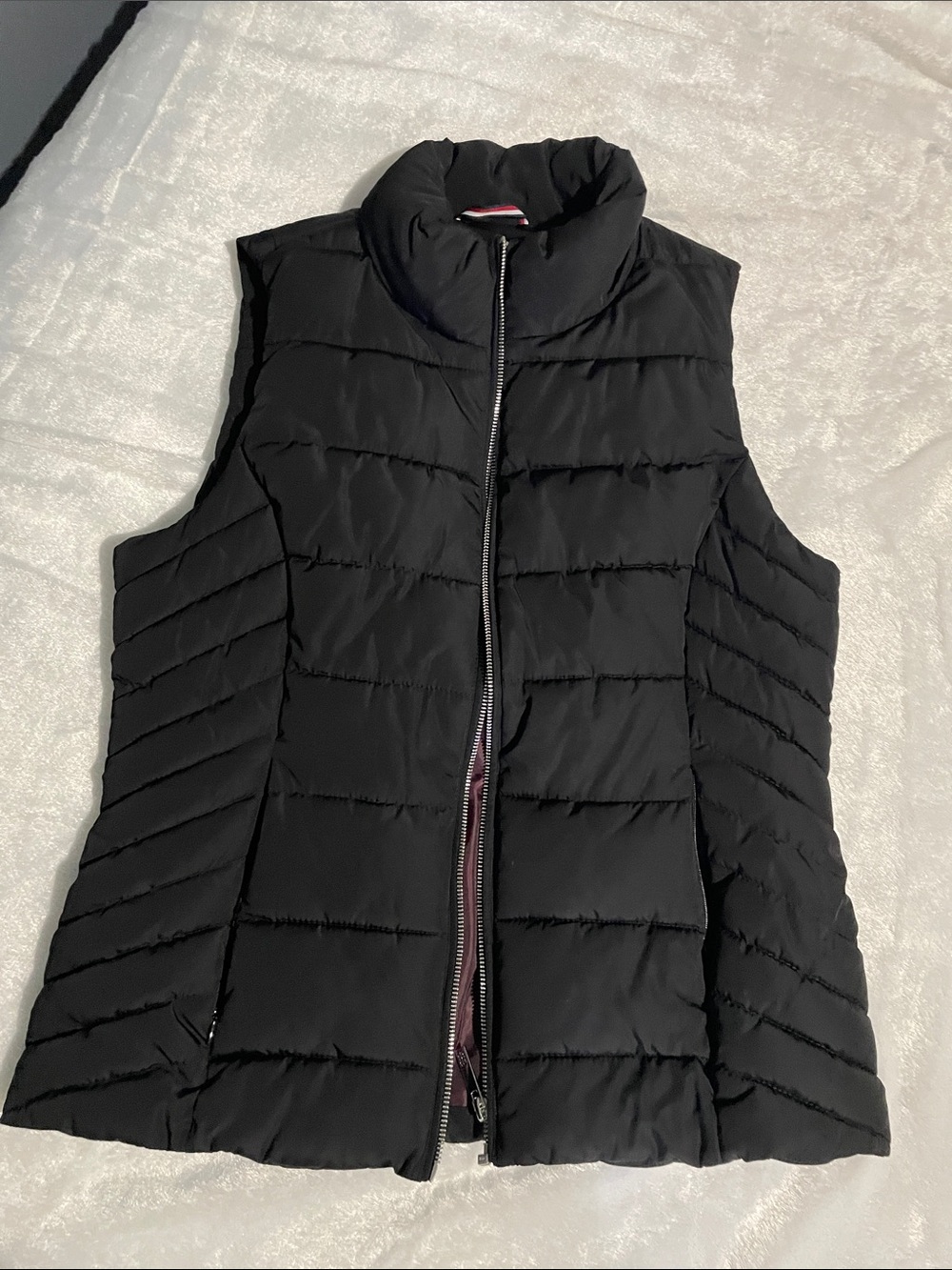 Tommy Hilfiger Black Quilted Vest